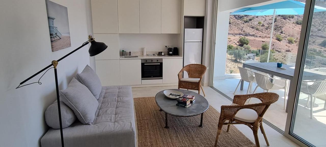 Caldera Blue Apartman Alikí Kültér fotó