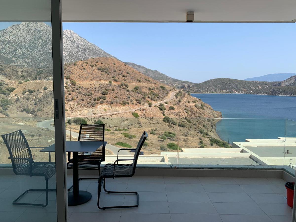 Caldera Blue Apartman Alikí Kültér fotó