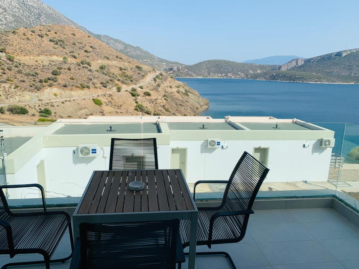 Caldera Blue Apartman Alikí Kültér fotó