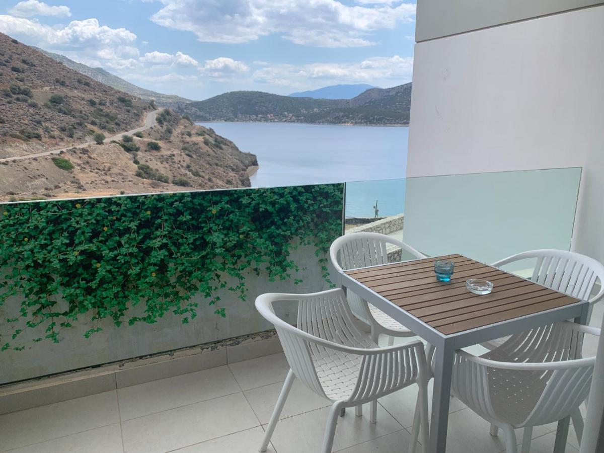 Caldera Blue Apartman Alikí Kültér fotó