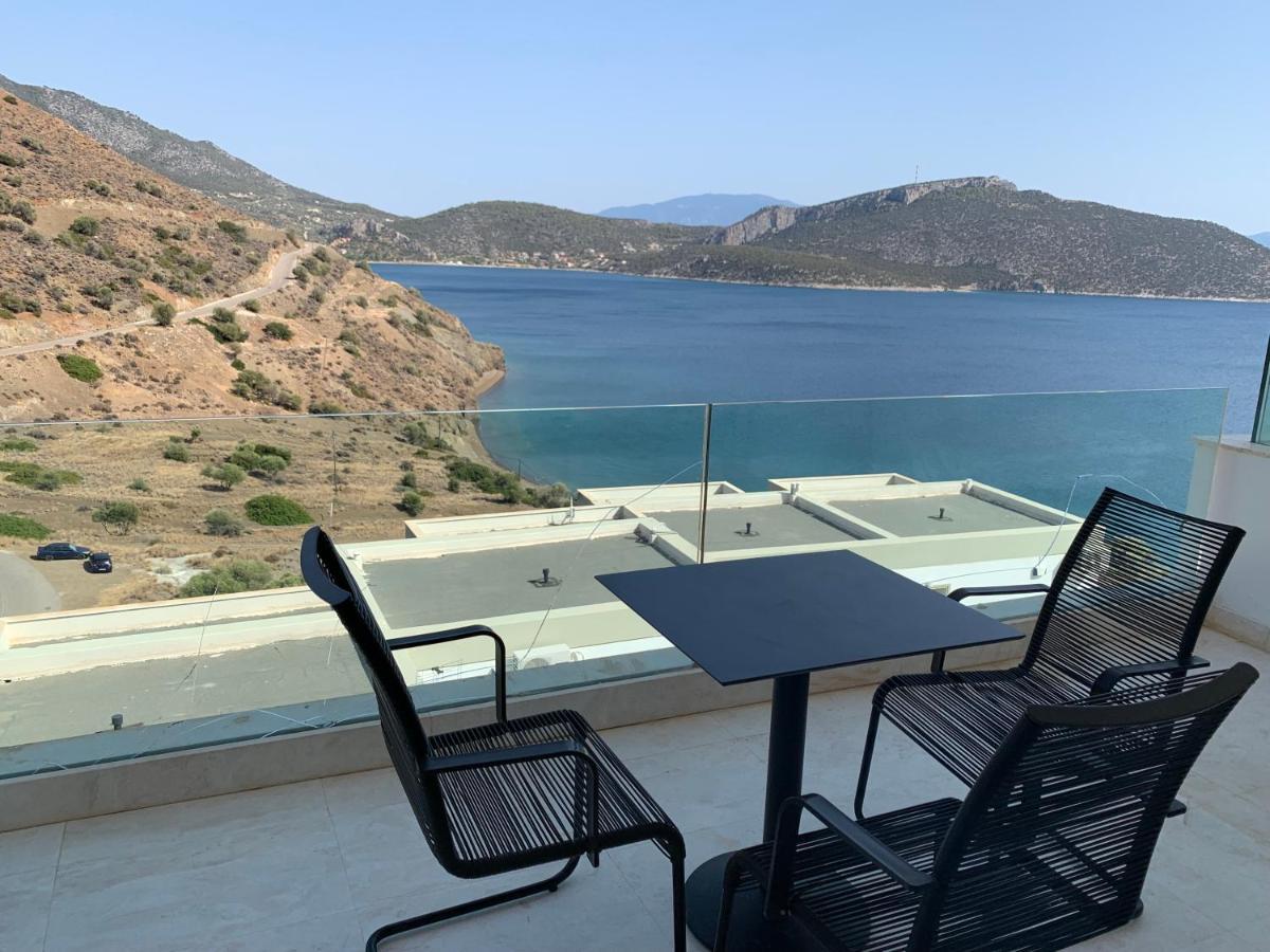 Caldera Blue Apartman Alikí Kültér fotó