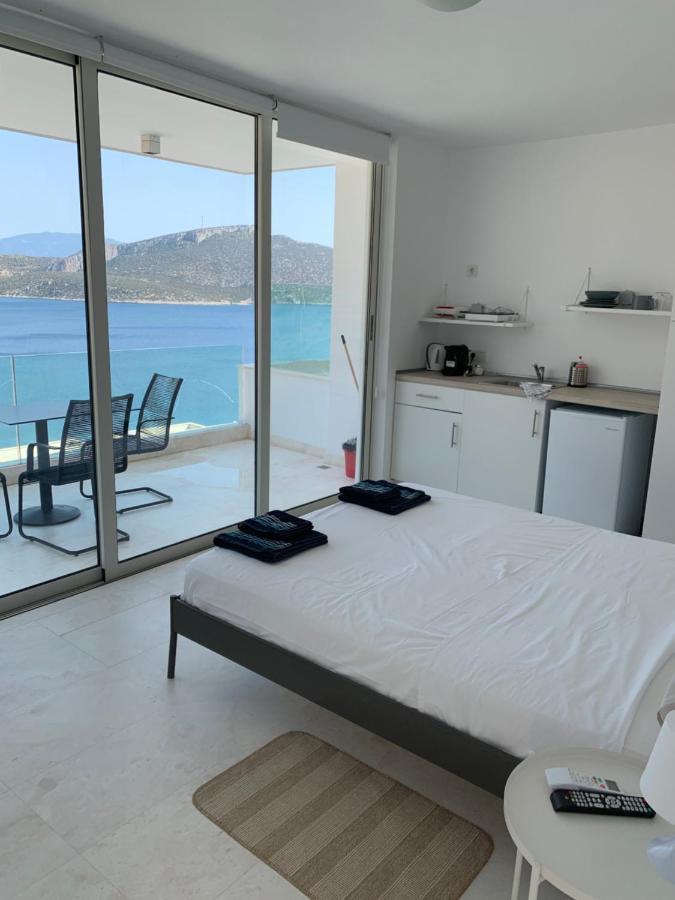 Caldera Blue Apartman Alikí Kültér fotó